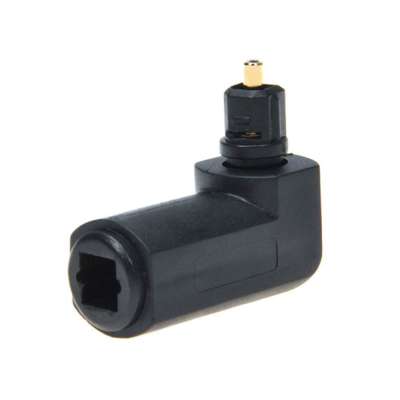 Переходник Toslink(f) - Toslink(m) 90°