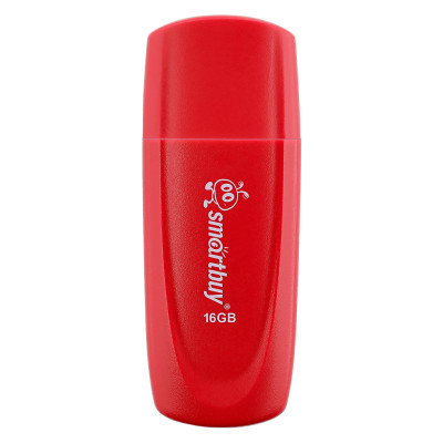 USB-накопитель, SmartBuy, Scout, SB016GB2SCR, 16GB, USB 2.0, Красный