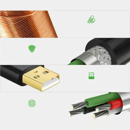 Кабель USB(m) - USB(f) удлинитель USB 2.0, 10m US121 (10321) UGREEN
