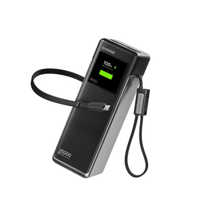 Мобильный аккумулятор 25000mAh, 170W, CCC, HyperTower 170 (X6) SHARGE