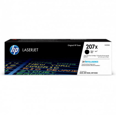 Картридж HP W2210X, 207X (black)