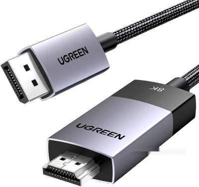 Кабель DisplayPort(m) - HDMI(m), 2m DP115 (80397) UGREEN