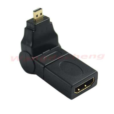 Переходник HDMI(f)-micro HDMI(m) с вращением на 360°