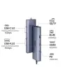 Конвертер USB 3.1(m) Type C на HDMI/LAN/CardReader/Type Cx2/USB 3.0x2/PD 100W CM498 (15375) UGREEN