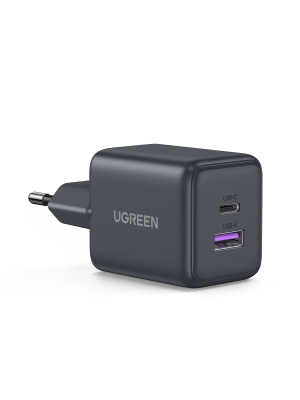 Зарядное устройство на 1xUSB-C+1 USB, 30W, QC3.0, Gan X X516