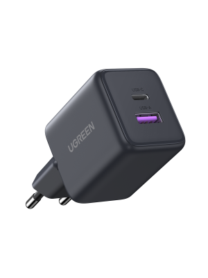 Зарядное устройство на 1xUSB-C+1 USB, 30W, QC3.0, Gan X X516