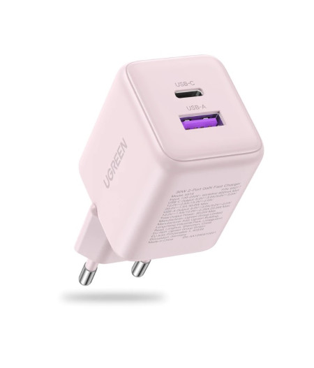 Зарядное устройство на 1xUSB-C+1 USB, 30W, QC3.0, Gan X X516