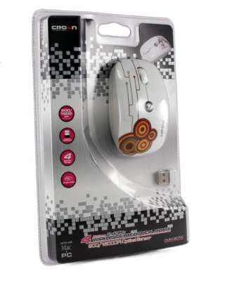 Мышь компьютерная Crown CMM-907W white