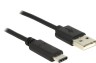 Кабель USB 3.1(m) Type C- USB(f) Type A, 1m. (Кабель зарядки)