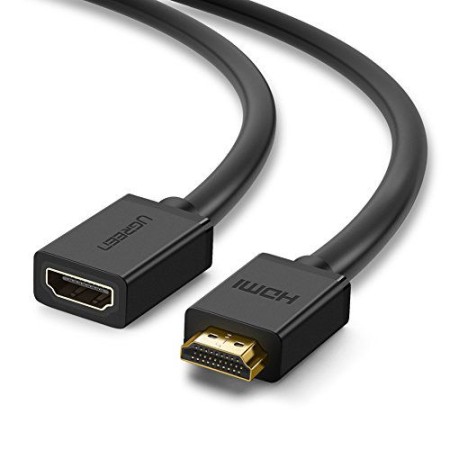 Кабель HDMI(m) - HDMI(f), 0.5m HD107 (10140) UGREEN