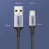 Кабель USB 2.0 - micro USB, 480Mbps, 2A, QC3.0, 18W, 1m US290 (60146) UGREEN