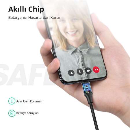 Кабель USB 2.0 - micro USB, 480Mbps, 2A, QC3.0, 18W, 1m US290 (60146) UGREEN