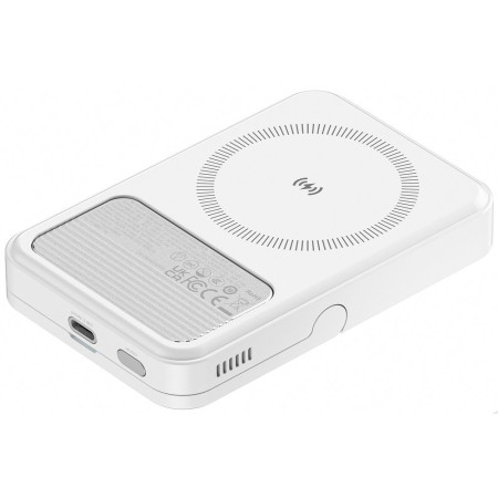 Мобильный аккумулятор Mag-Safe Qi2.2 25W, 10000mAh, 30W, CCC, белый, ICEMAG 2 (M2) SHARGE