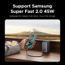 Беспроводное магнитное зарядное устройство 2-in-1, 2xUSB C+1xUSB, 65W, Wireless 15W, X555 (55321) UGREEN