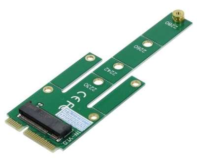 Переходник для M.2 NGFF на mSATA SSD