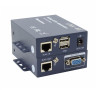 Удлинитель VGA + USB KVM Extender, 100m, UTP BestLink