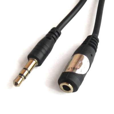 Кабель Audio(m) 3.5mm - Audio(f) 3.5mm, 2м