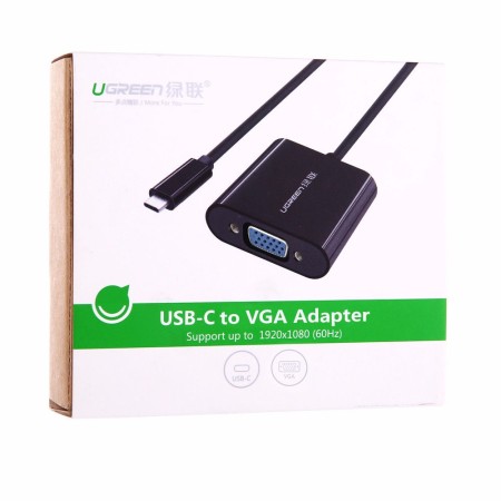 Конвертер с USB 3.1(m) Type C на VGA (20586) UGREEN