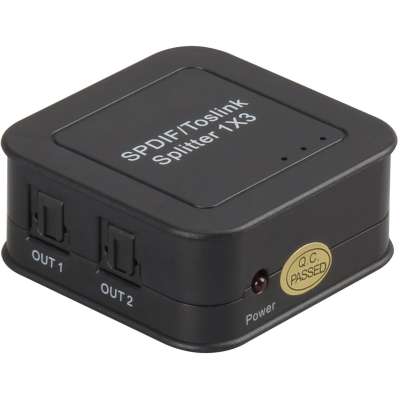Цифровой аудио расширитель портов SPDIF/Toslink 1x3
