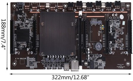 Материнская плата BTC-X79, 5*PCIE 16X