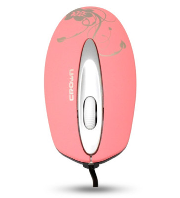 Мышь компьютерная Crown CMM-52 Pink