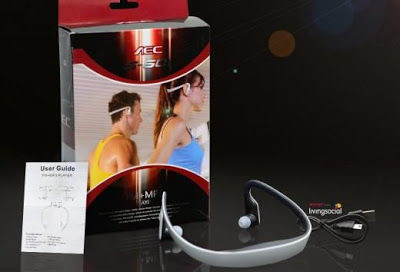 Беспроводной MP3 плеер с функцией FM наушники