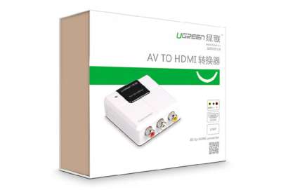 Конвертер с AV на HDMI (UGREEN)