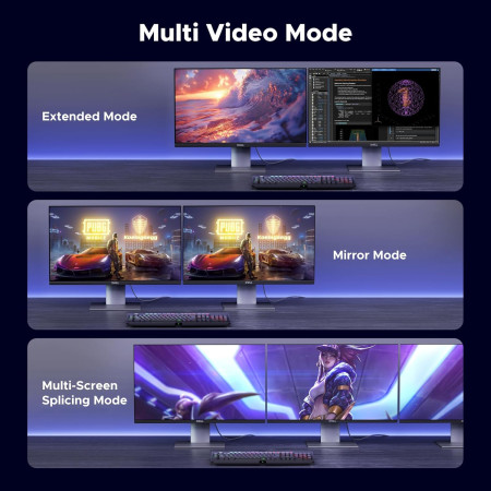 Кабель DisplayPort(m) - DisplayPort(m), 5m, V1,4 DP114 (80394) UGREEN