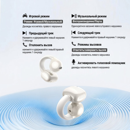 Наушники UGREEN HiTune S3 Open Ear WS209 (45786) Bluetooth