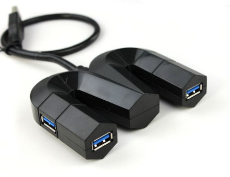 USB 3.0 хаб 4 порта высокоскоростной без переключателя