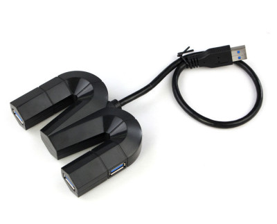 USB 3.0 хаб 4 порта высокоскоростной без переключателя