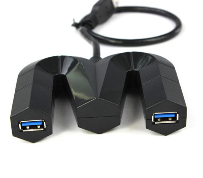 USB 3.0 хаб 4 порта высокоскоростной без переключателя