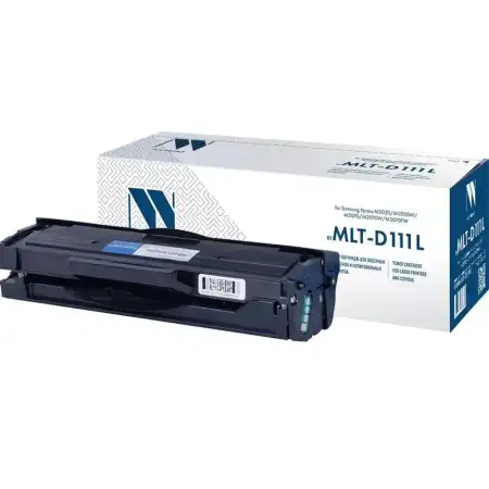 Картридж NetProduct (N-MLT-D111L) для Samsung SL-M2020/2020W/2070/2070W, 1,8K (новая прошивка)