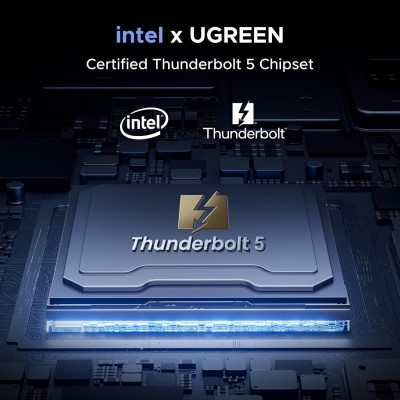 Док-станция USB-C 13-в-1 Thunderbolt 5, Revodok Max U715 (45790A) UGREEN