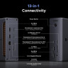 Док-станция USB-C 13-в-1 Thunderbolt 5, Revodok Max U715 (45790A) UGREEN
