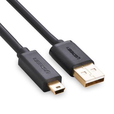 Кабель USB 2.0 - mini USB, 480Mbps, 3m. US132 (10386) UGREEN