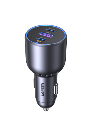 Автомобильное зарядное устройство 2C1A, QC4+/PD3.0, 130W + Кабель 1м EC705 (55511) UGREEN