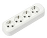 Колодка SmartBuy 4 розетки, 16А, без вкл., с заземлением (SBE-16-4-00-Z)