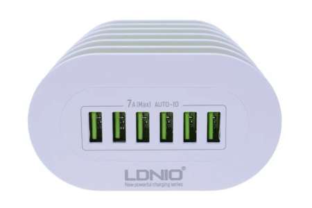 Зарядная станция на 6 портов 5V/7A 35W