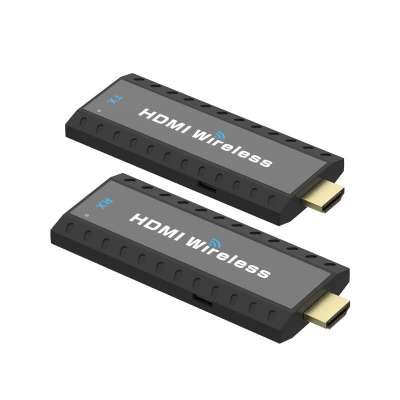 Удлинитель HDMI Extender T-802, 50м, Wireless, комплект