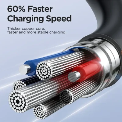 Кабель USB 2.0 - USB C, 480Mbps, 3A, QC3.0, 18W, 1,5m. (SA38-AC3) JOYROOM