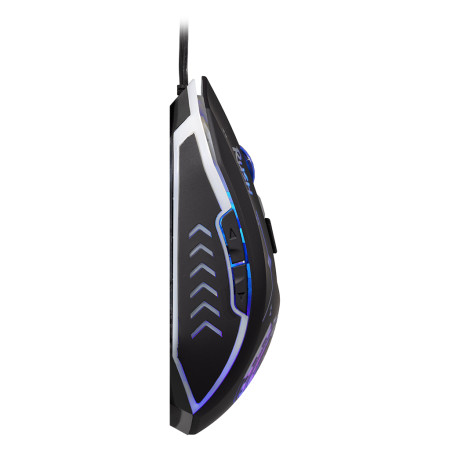 Мышь проводная SmartBuy RUSH Mission, USB, 1.4м, 3200dpi, Черный (SBM-727G-K)