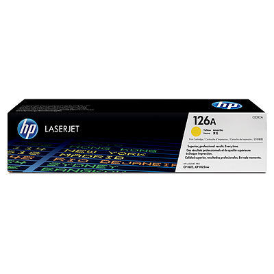 Картридж HP CE312A, 126A (yellow) ORIGINAL