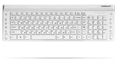 Беспроводная клавиатура + мышь Crown CMMK-950W white