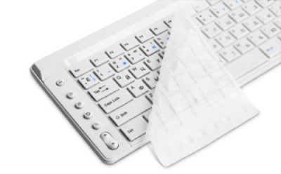 Беспроводная клавиатура + мышь Crown CMMK-950W white