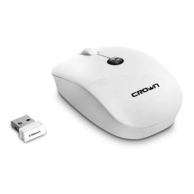 Беспроводная клавиатура + мышь Crown CMMK-950W white