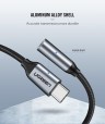 Переходник USB Type C (m) - Audio(f) 3.5mm AV142 (30632) UGREEN