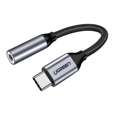 Переходник USB Type C (m) - Audio(f) 3.5mm AV142 (30632) UGREEN