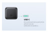 Зарядное устройство на 1C, 25W, QC4.0/PD3.0, Gan N, + кабель 60W, 1m X517 (75103) UGREEN