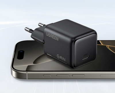 Зарядное устройство на 1C, 25W, QC4.0/PD3.0, Gan N, + кабель 60W, 1m X517 (75103) UGREEN
